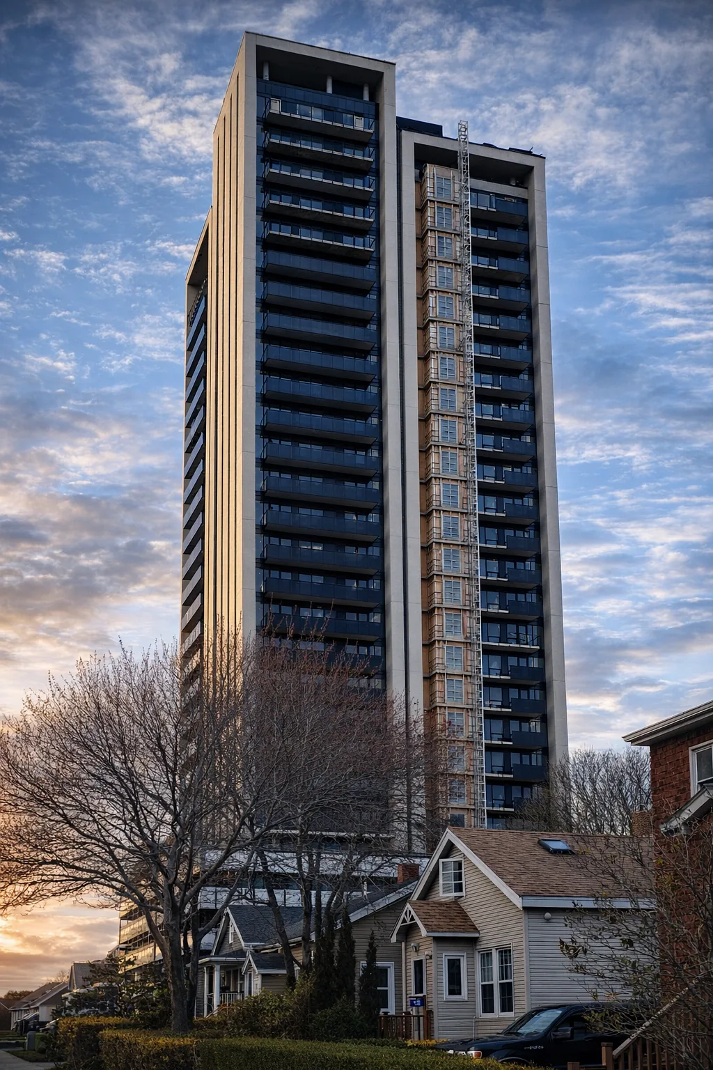 Harbour Residential Tower — Suite board and finish, corridors and amenity areas by 902 Drywall in Halifax, Nova Scotia
